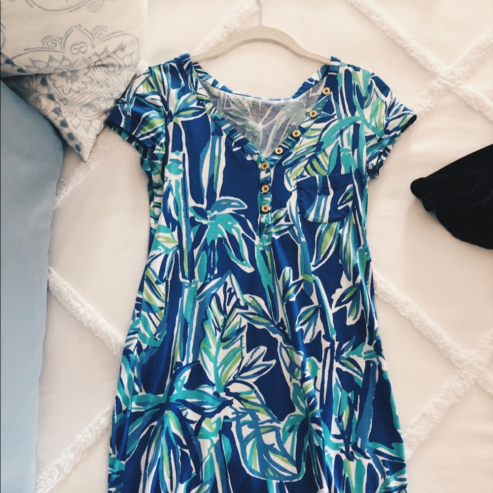 lilly pulitzer 🦩 palmira v-neck dress